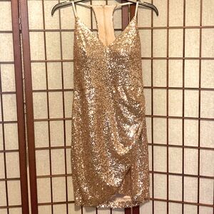 B SMART Cocktail Dress- Rose Gold ✨